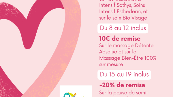 Nos offres pour Octobre Rose