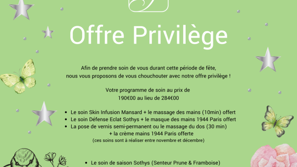 Offre privilège