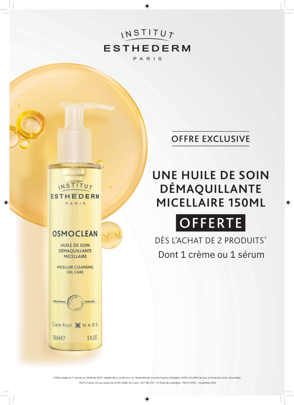 Offre exclusive Esthederm